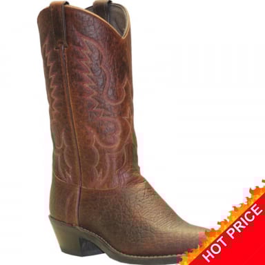Abilene Mens Brown Western Work Boots 6404