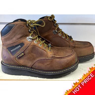 Wolverine Mens 6" Hellcat Moc Composite Toe Work Boots W211001
