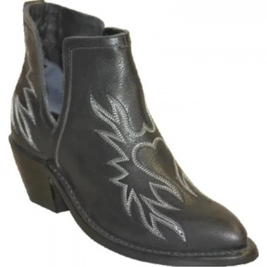 Abilene Womens Blackfield Ankle Bootie