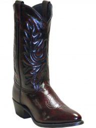 Abilene Mens 12" Black Cherry Cowboy Boot 6461