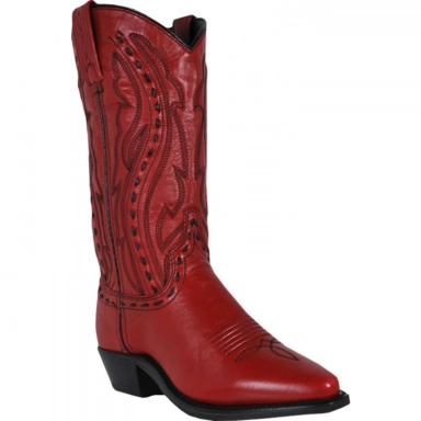 Abilene Womens 11 Inch USA Made Cowhide Leather Snip Toe Western