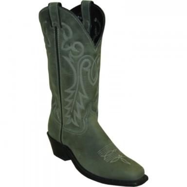 Abilene Womens 12 Grey Cowgirl Boot