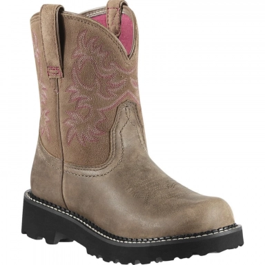 Ariat Womens Cowgirl Boot 8 Inch Brown Bomber