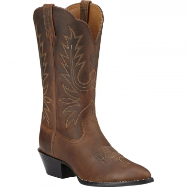 Ariat Womens Cowgirl Boot 11 Inch Distressed Brown