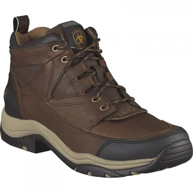 Ariat Mens Round Toe Riding Boot 5 Inch Brown Oiled