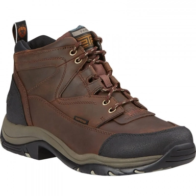 Ariat Mens Waterproof Round Toe Riding Boot 5 Inch Copper