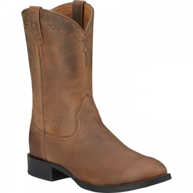 Ariat Mens Cowboy Boot 10 Inch Distressed Brown