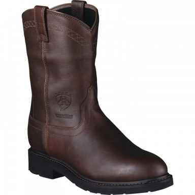 Ariat Mens Waterproof Western Work Boot 10 Inch Sunshine