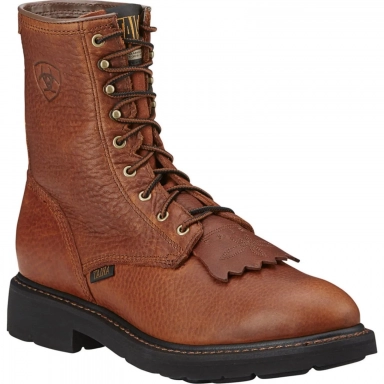 Ariat Mens Western Work Boot 8 Inch Sunshine Wildcat