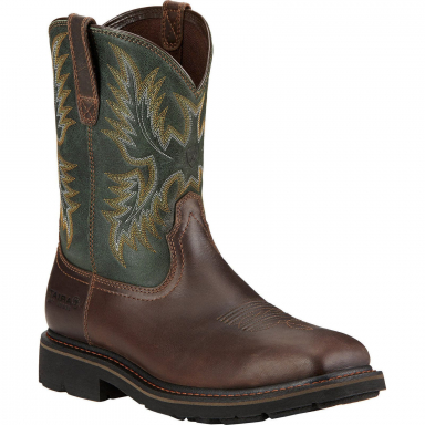 Ariat Mens 10 Inch Steel Toe Wide Square Work Boot