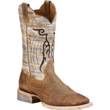 Ariat Mens Square Toe Cowboy Boot 12 Inch Dust Devil