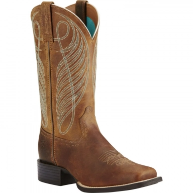Ariat Womens Square Toe Cowgirl Boot 11 Inch Powder 10018528
