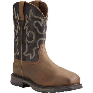 Ariat Mens WorkHog Wide Square Toe H2O 400G 10018555