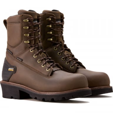 Ariat Mens Powerline 8" H2O 400G Work Boot 10018567