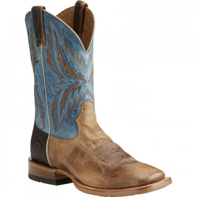 Ariat Mens Square Toe Cowboy Boot 11 Inch Dusted Wheat