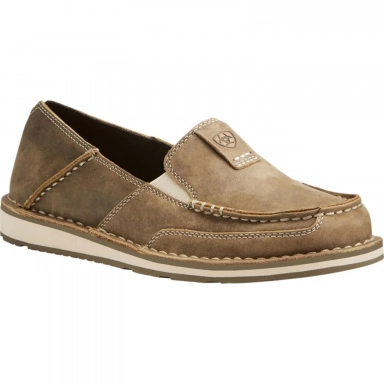 Ariat Womens Driving Moc 3 Inch Brown Bomber