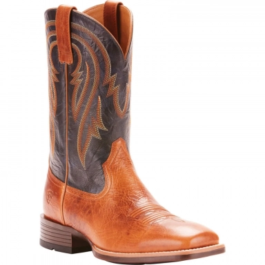 Ariat Mens Square Toe Cowboy Boot 11 Inch Gingersnap Army