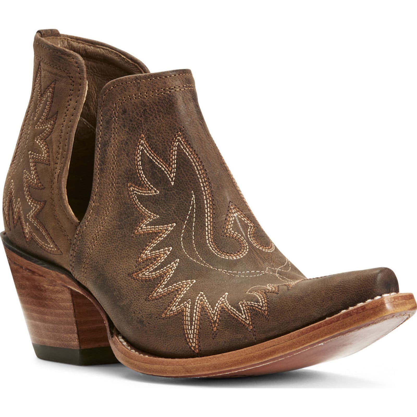 Shop Ariat Womens Dixon Western Ankle Boot 10027282 | Save 20% + Free ...