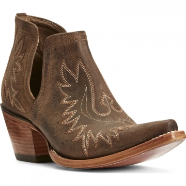 Ariat Womens Cowgirl Boot 6 Inch Weathered Brown