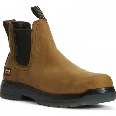 Ariat Mens Waterproof Carbon Toe Chelsea Boot 6 Inch