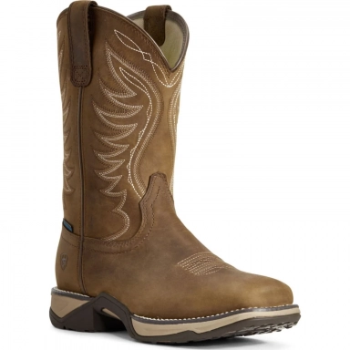 Ariat Womens Waterproof Square Toe Western Work Boot 10 Inch