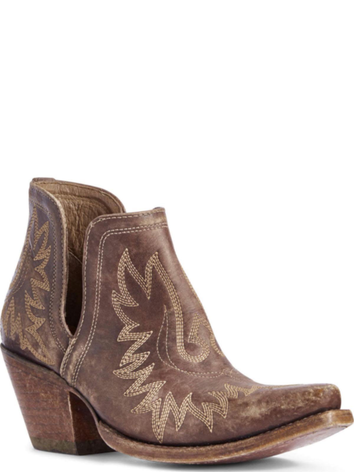 Shop Ariat Womens Dixon Western Ankle Boot 10031487 | Save 20% + Free ...