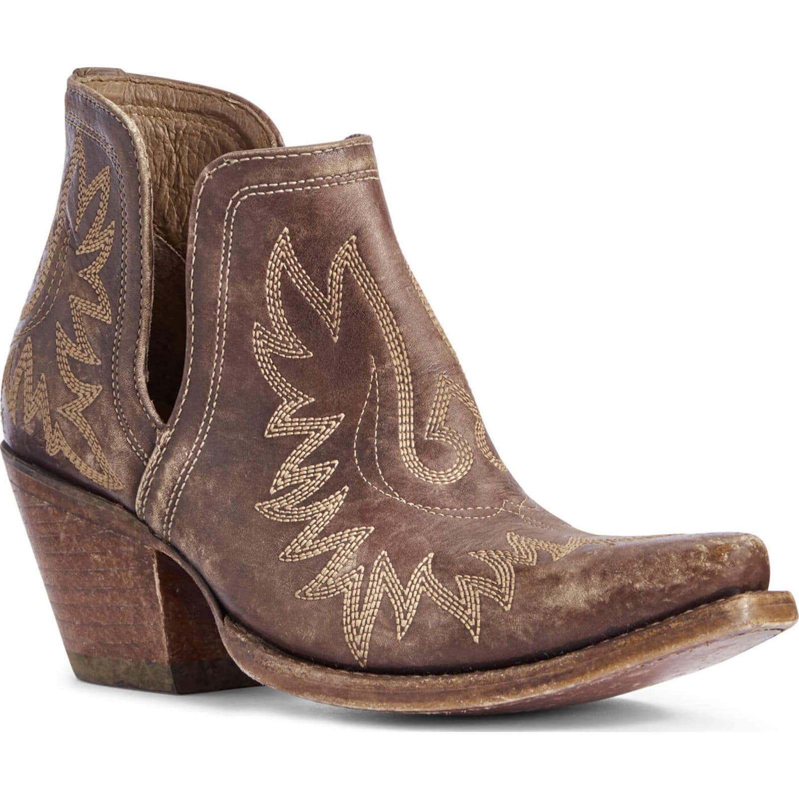 Shop Ariat Womens Dixon Western Ankle Boot 10031487 | Save 20% + Free ...