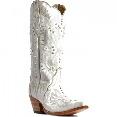 Ariat Womens Cowgirl Boot 13 Inch White