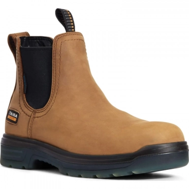 Ariat Mens Waterproof Round Toe Chelsea Boot 6 Inch
