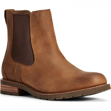 Ariat Womens Waterproof Riding Boot 5.5 Inch Weathered Brown
