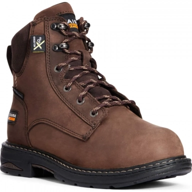Ariat Womens Composite Toe Work Boot 6 Inch Oily Distressed