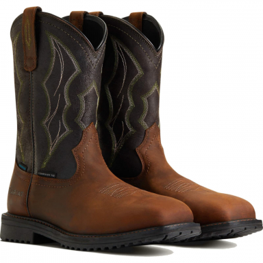 Ariat Mens Composite Toe Wide Square Work Boot Style