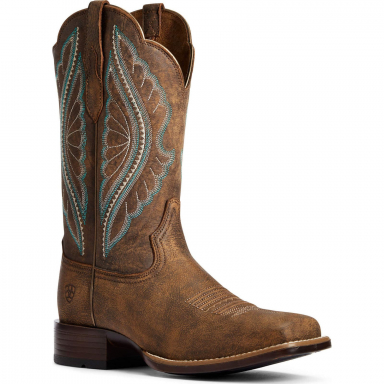 Ariat Womens 11 Inch Wide Square Toe Western Cowgirl Boot Style