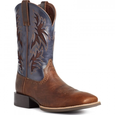 Ariat Mens Square Toe Cowboy Boot 11 Inch Bar Top 10035928