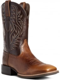 Ariat Mens Sport Western Wide Square Toe Western Boot 10035996