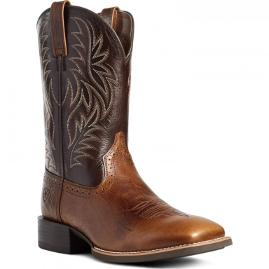 Ariat Mens Square Toe Cowboy Boot 11 Inch Peanut Butter