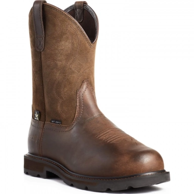 Ariat Mens Steel Toe Western Work Boot 10 Inch 10036107