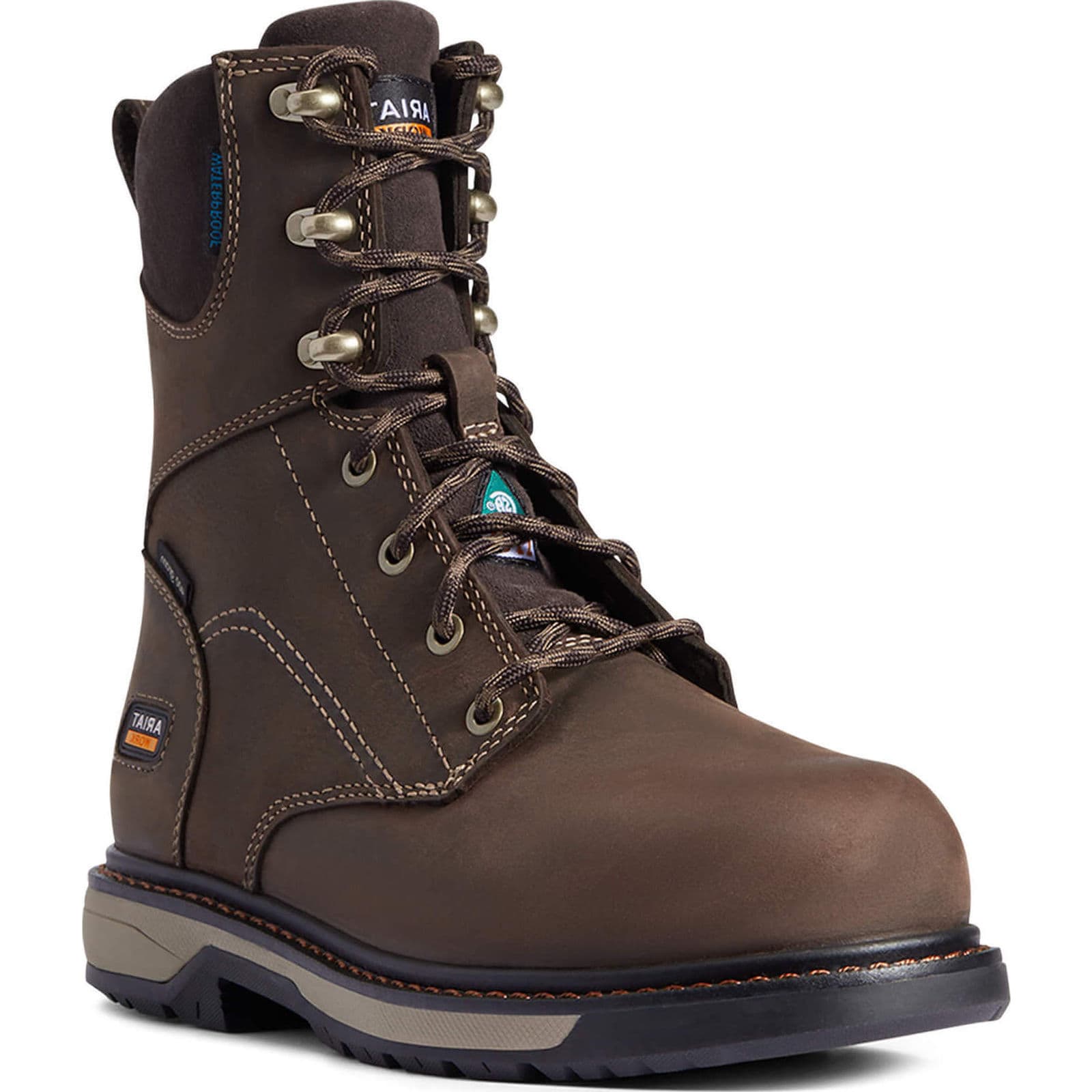 Shop Ariat Womens Riveter 8" H2O 400G CSA Glacier Grip Boot 10036707