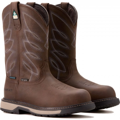 Ariat Womens Waterproof Composite Toe Western Work 10036708