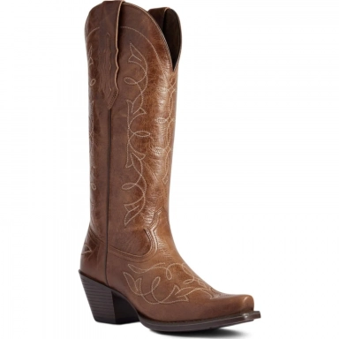Ariat Womens Cowgirl Boot 14 Inch Dark Tan