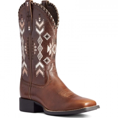 Ariat Womens Cowgirl Boot 11 Inch Canyon Tan