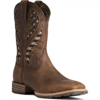 Ariat Mens Cowboy Boot 11 Inch Distressed Brown