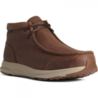 Ariat Mens Waterproof Cowboy Boot 4 Inch Reliable Brown