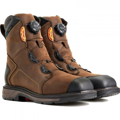 Ariat Mens Waterproof Carbon Toe Work Boot 8 Inch 10038922