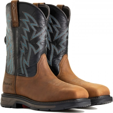 Ariat Mens Carbon Toe Western Work Boot 11 Inch 10038923