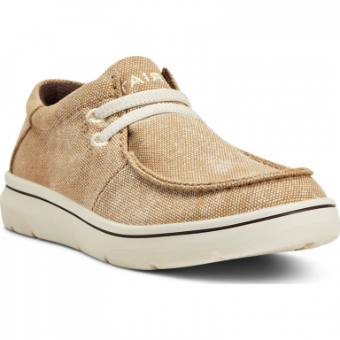Ariat Youth Hilo Washed Tan Canvas Boot