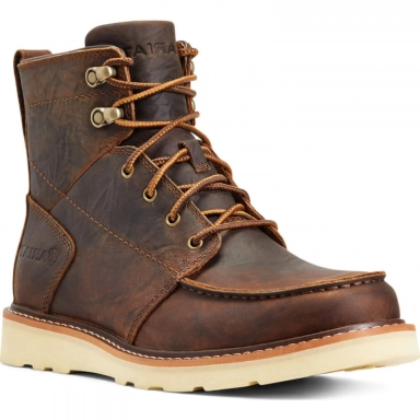 Ariat Mens Cowboy Boot 6 Inch Barn Brown