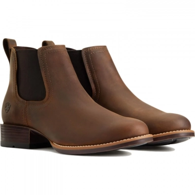 Ariat Mens Cowboy Boot 6 Inch Distressed Brown