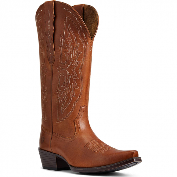 Ariat Womens Heritage Western X Toe Elastic Calf Boot 10040425