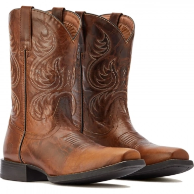Ariat Mens Cowboy Boot 11 Inch Rich Cognac
